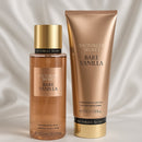 Kit Victoria's Secret Baunilha Bare Vanilla - Body Splash 250ml + Loção 236ml | Doce, quente e viciante